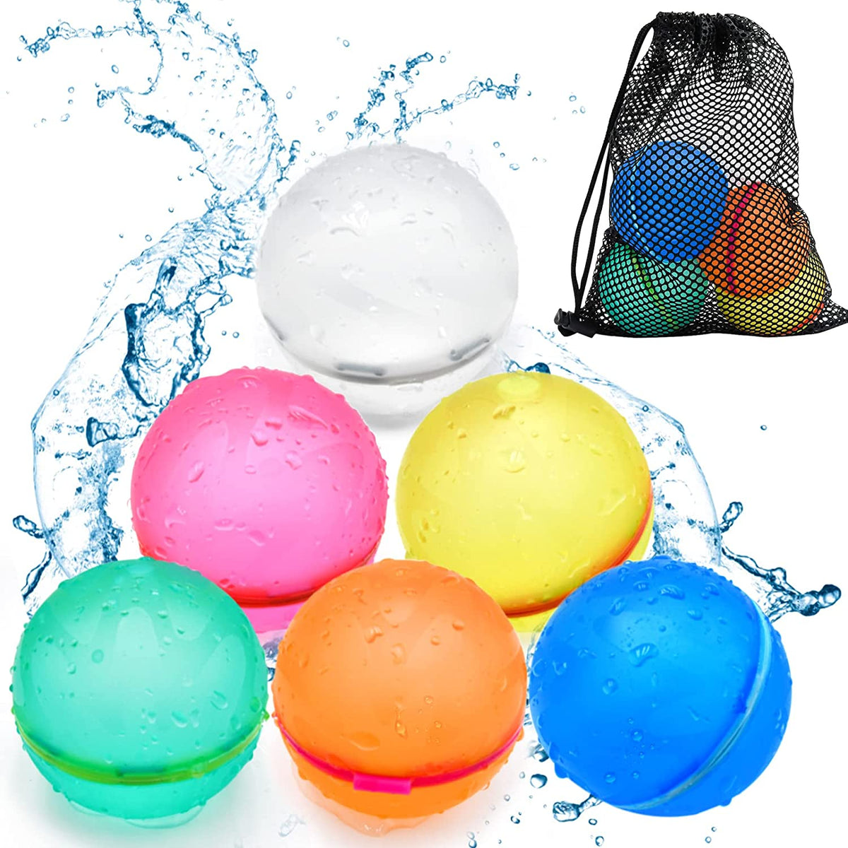 Trendz Reusable Water Balloons (12 pcs)